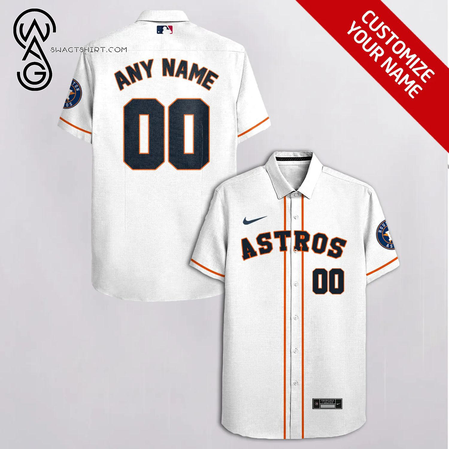 [Top Trending] Houston Astros Baseball Full Printing Personalized Hawaiian Shirt